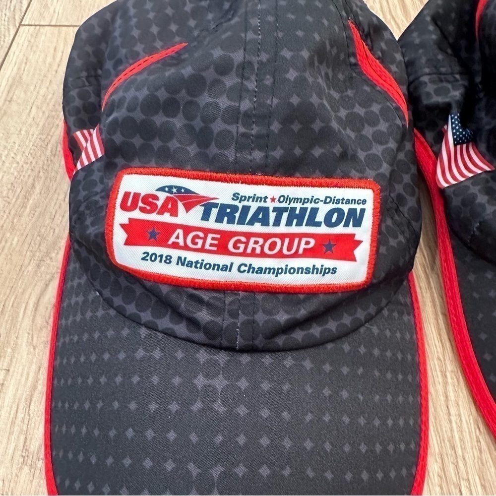 USA Triathlon Age Group National Championship 2pk Hats - Picture 2 of 8
